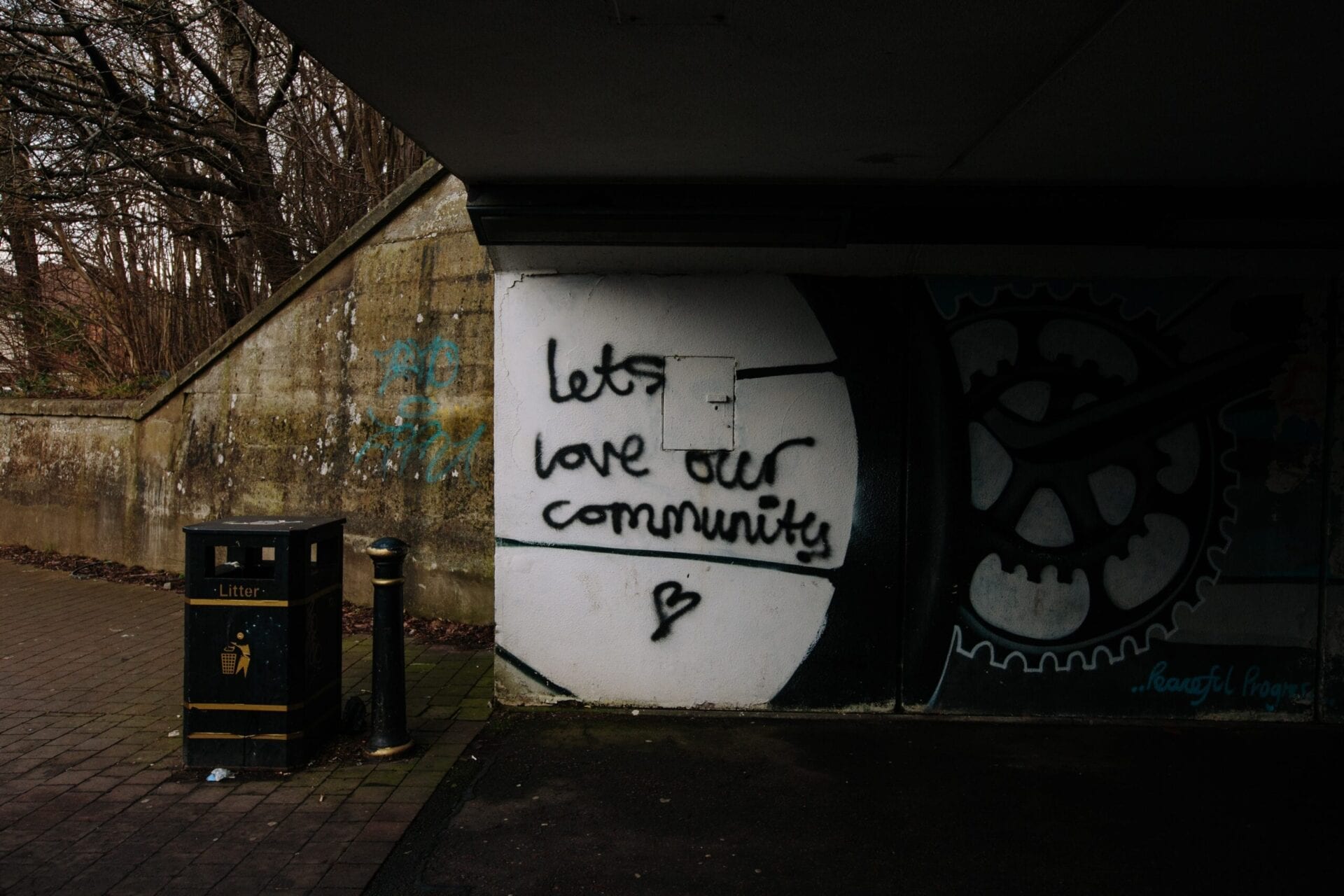 Let's love our community Let's love our community